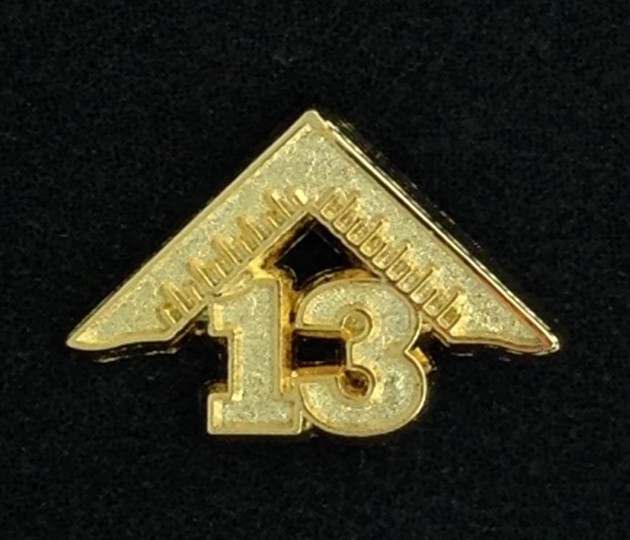 Masonic Master's Lapel Pin 2013 (WMP-13)