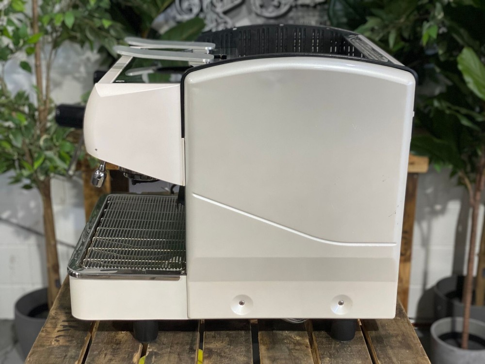 EXPOBAR G10 COMPACT CAPSULE 2 GROUP WHITE ESPRESSO COFFEE POD MACHINE