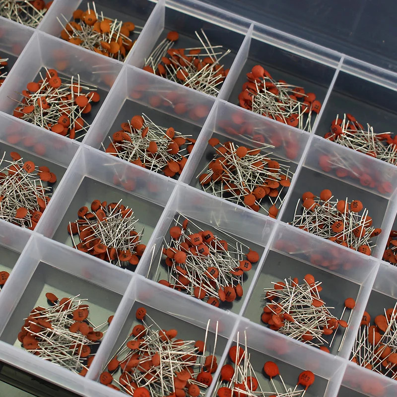 960PCS 24 Values Ceramic Capacitor Assortment Kit 2pF-100nF Components Package#