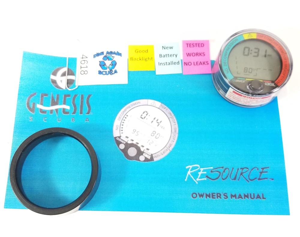 Genesis Sherwood Resource Puck Scuba Dive Diving Computer Module The Source 4618