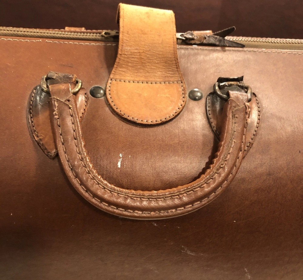 Hinson Camera Bag Large Leather Vintage Pacemaker 45 Crown Graphic