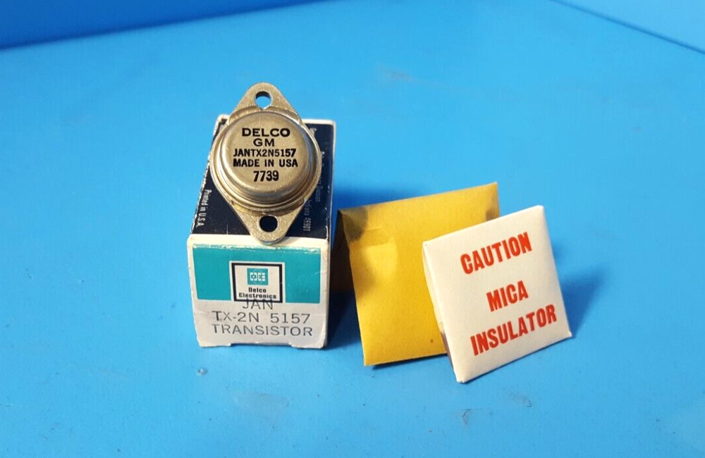 TRANSISTOR, JANTX2N5157, DELCO