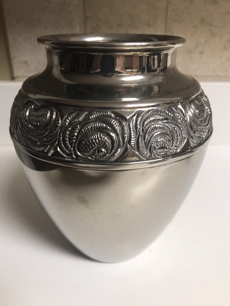 International Silver Co 7" Floral Vase