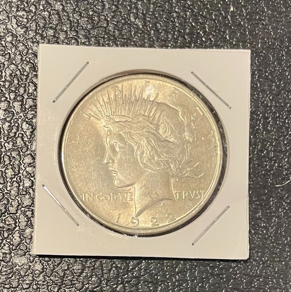 1922 P Peace Silver Dollar nice luster