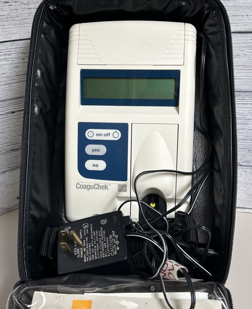 Boehringer Mannheim Roche Coague Check System For Prothrombin Time Self Testing