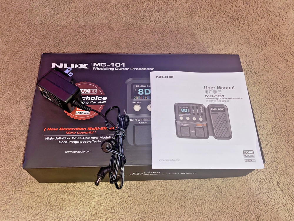 NUX MG-101 multi effects processor *MINT*