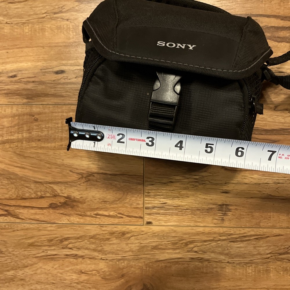 SONY camera case hand carry or adjustable strap black padded