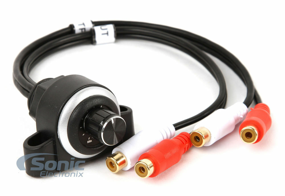 Install Bay IBR70 Flush Mount Car Audio Amplifier Remote Level Control Knob