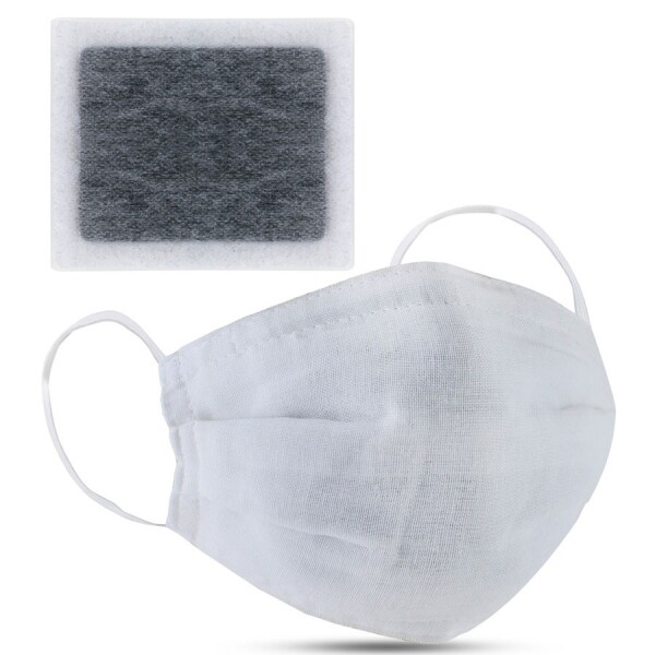 Washable & Reusable 8 Layer Face Mask with Replaceable Activated Carbon Filter
