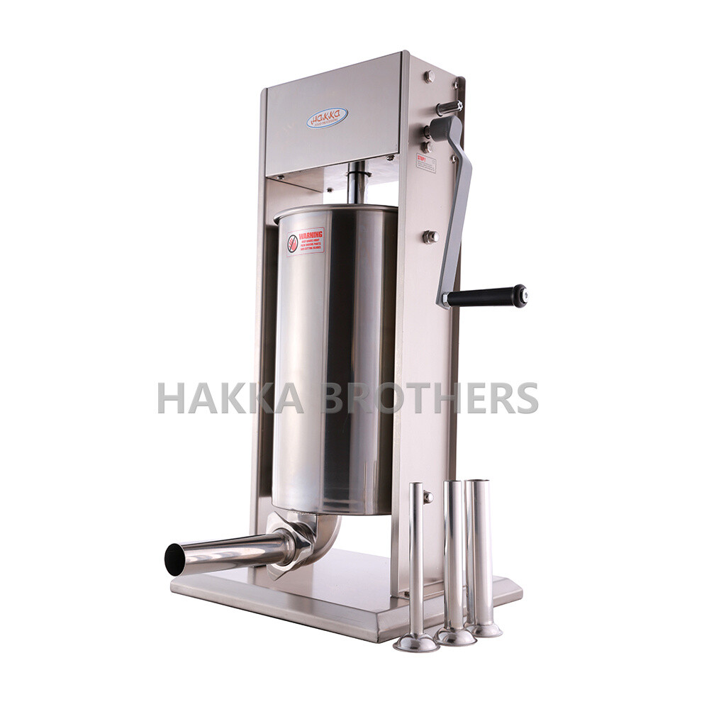 Hakka 7LBS to 32LBS Sausage Stuffer 2 Speed Stainless Steel Meat Filler Machine