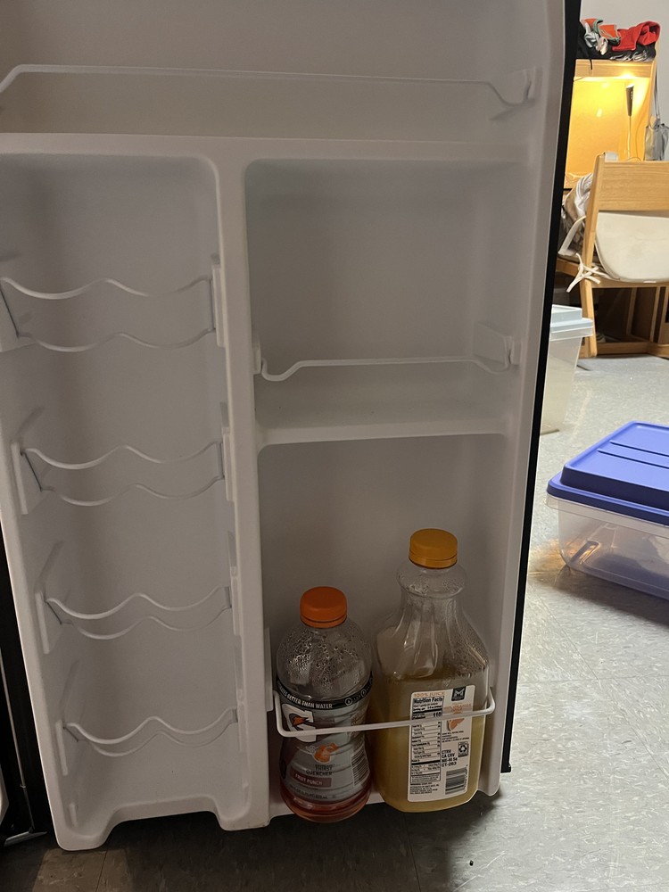 Compact Refrigerator Medium Size Fridge Used Good Condition Works Well