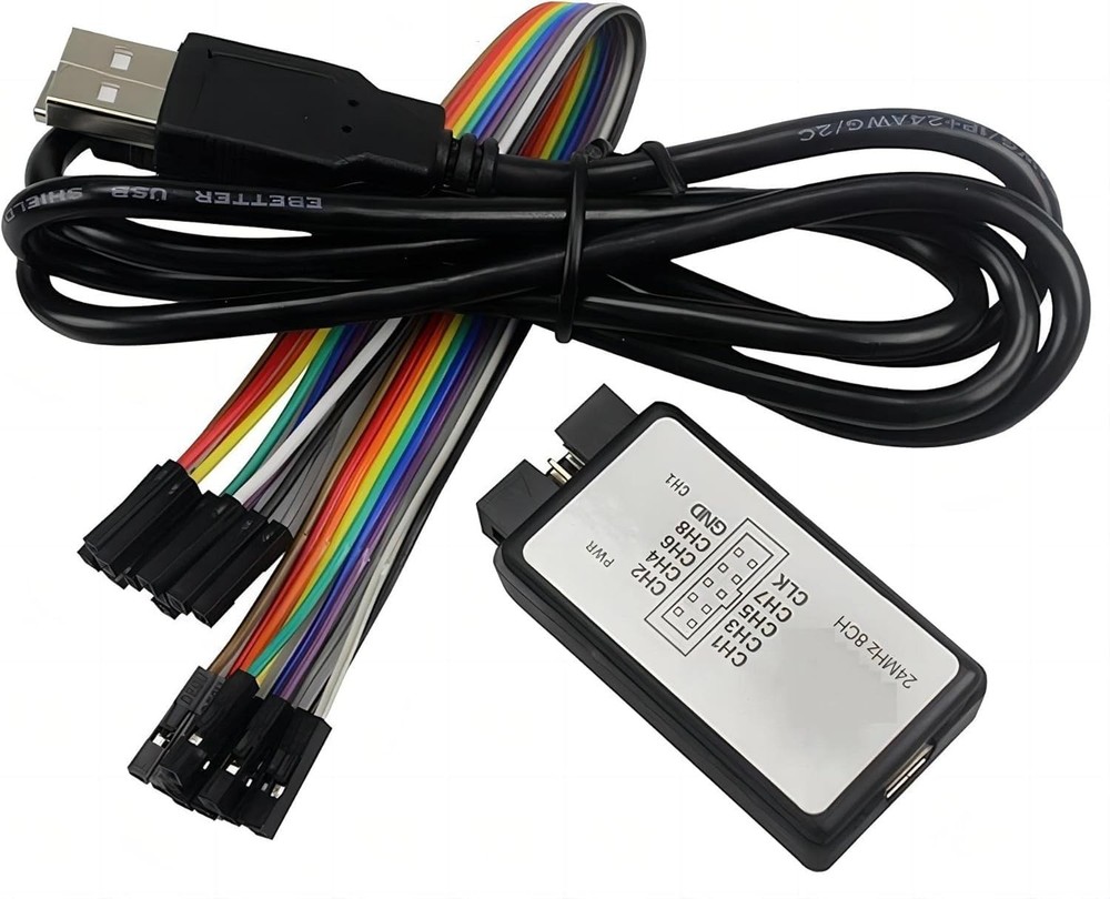 USB Logic Analyzer ARM FPGA Debugging Tool 24M Sampling 8 Channels Supply