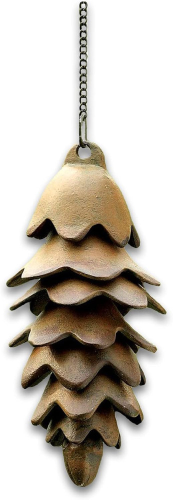 Home Large Pinecone Wind Chime