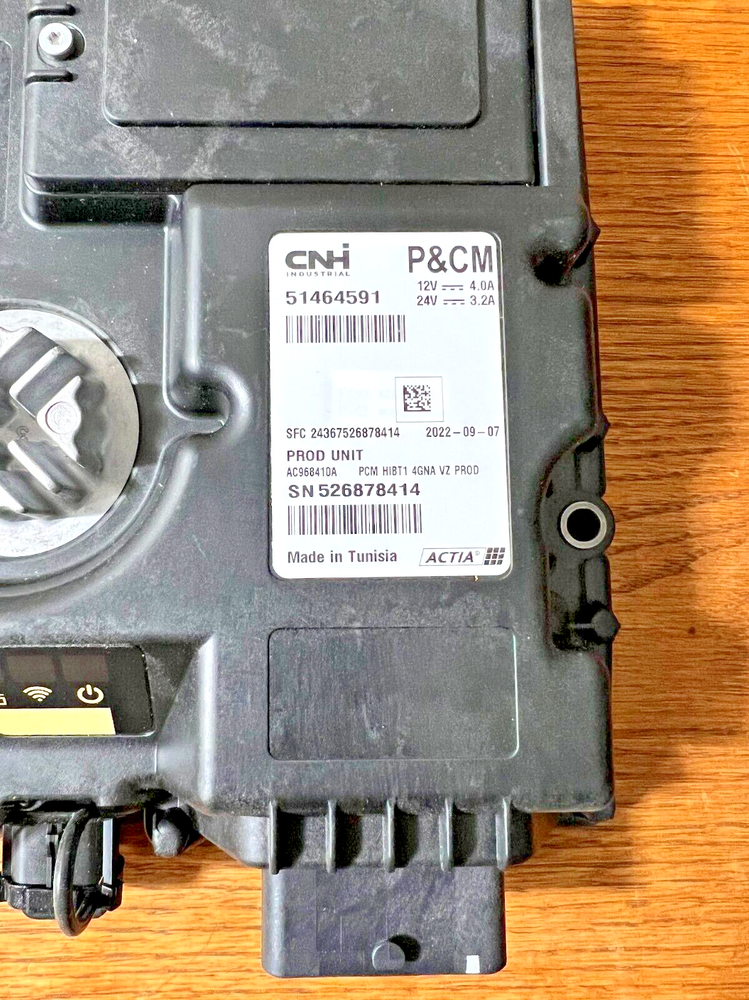 CNH Industrial 51464591 PCM Module, Electronic Control Prod Unit AC968410A