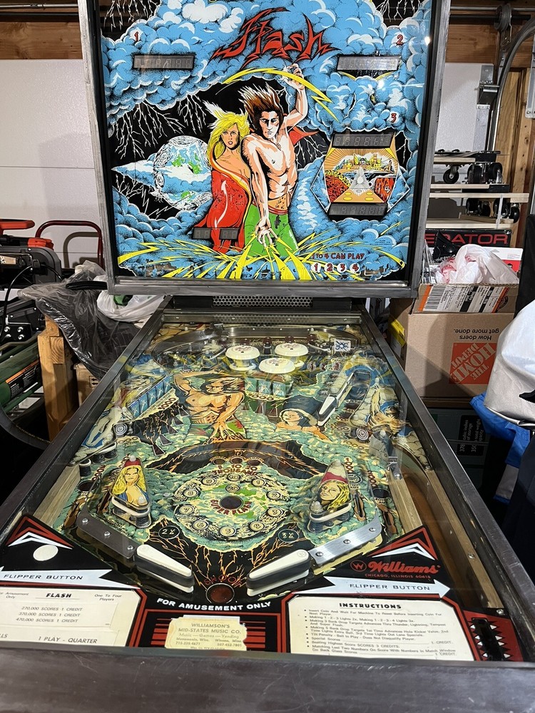 1978 Williams Flash Pinball Machine