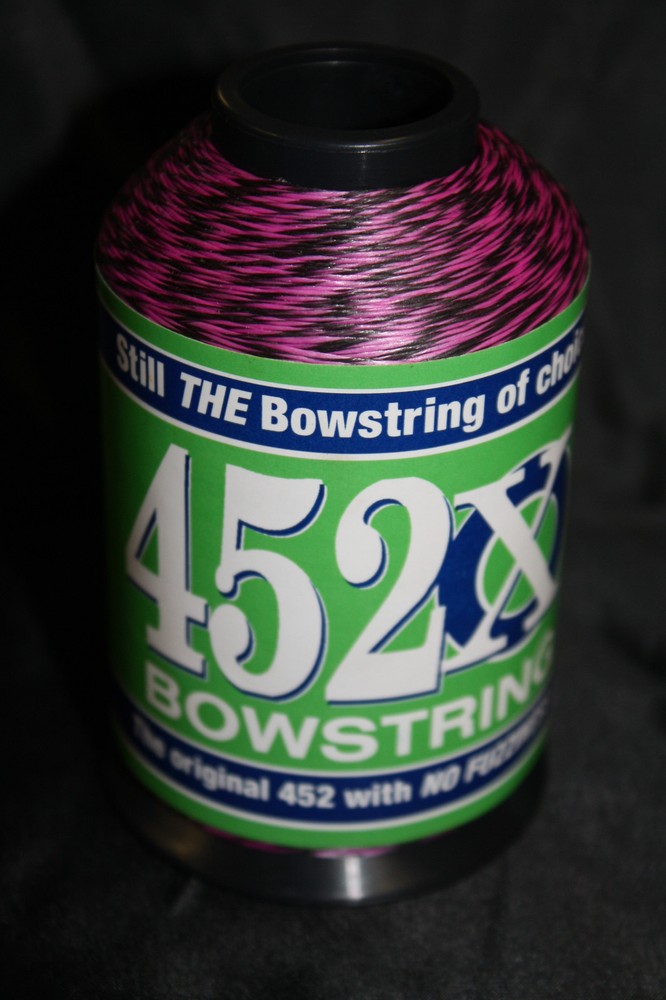 Flo Purple & Black Speckled BCY 452X Bowstring Material 1/8lb Bow String Making