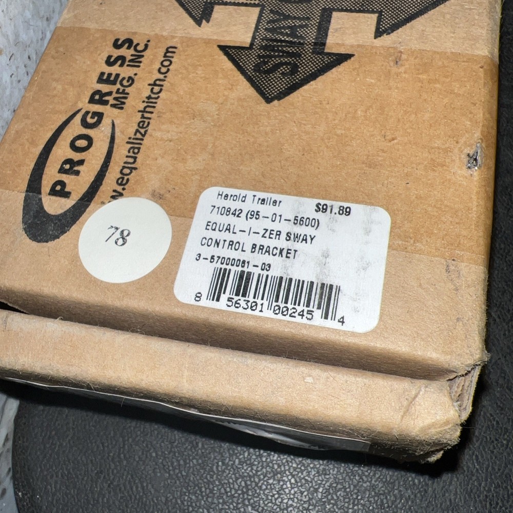 Progress Mfg. 710842 Equal-i-zer 95015600 Sway Control Bracket 4 Point Control