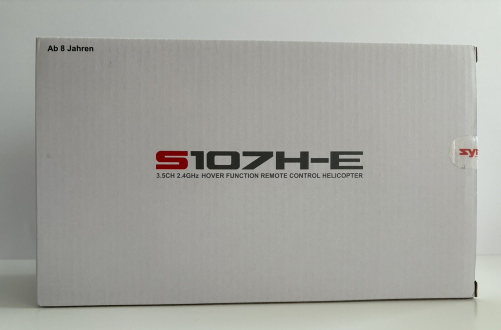 SYMA S107H-E Red 2.4 GHz Hover Function Remote Control Helicopter NEW / SEALED