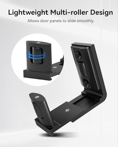 Sliding Barn Door Bottom Floor Guide, Adjustable U Shape Wall Mount Shape