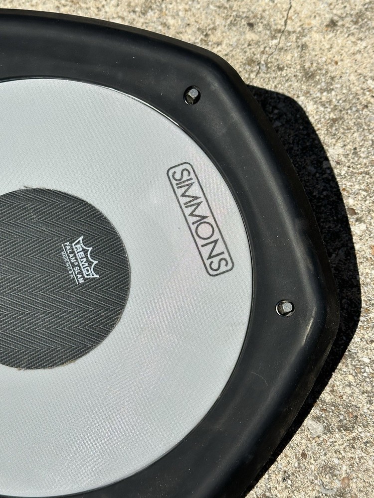 Simmons SD2000D R2334 Kick Drum Pad Mesh Head Electronic Drum Incomplete READ