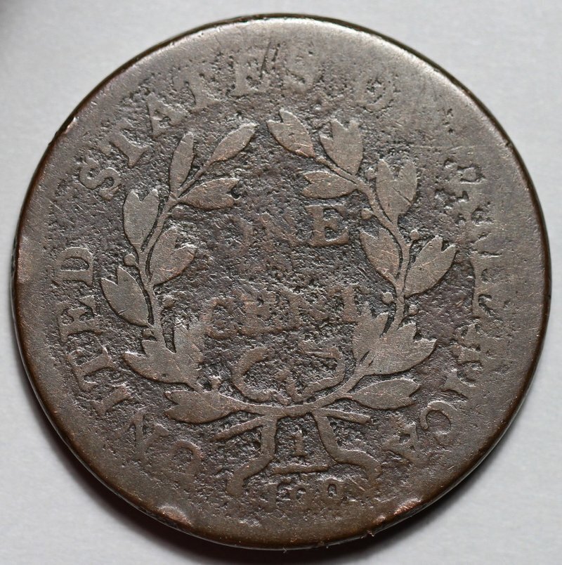 1807 Draped Bust Large Cent - Comet Variety - US 1c Copper Coin