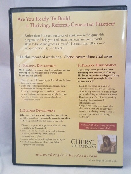 The Practice Building Workshop with Cheryl Richardson