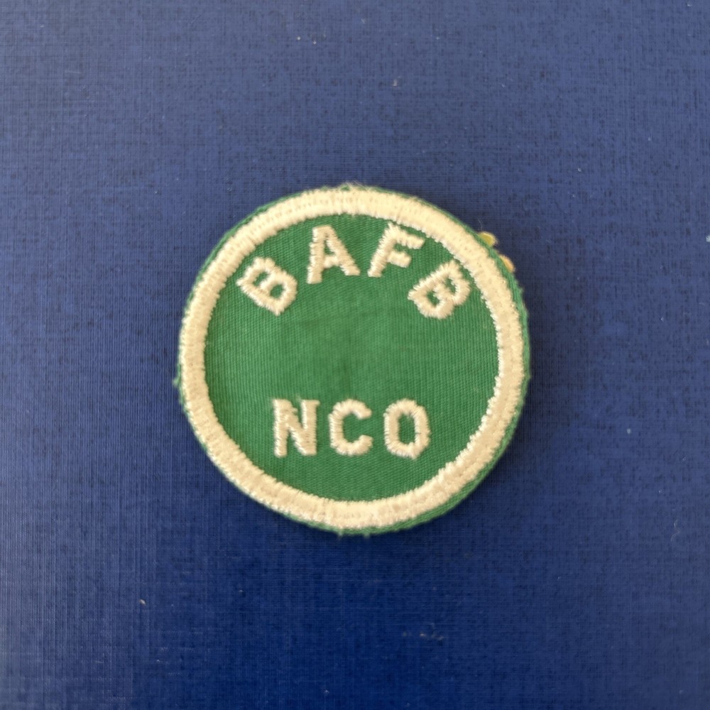 BAFB NCO Patch Barksdale USAF