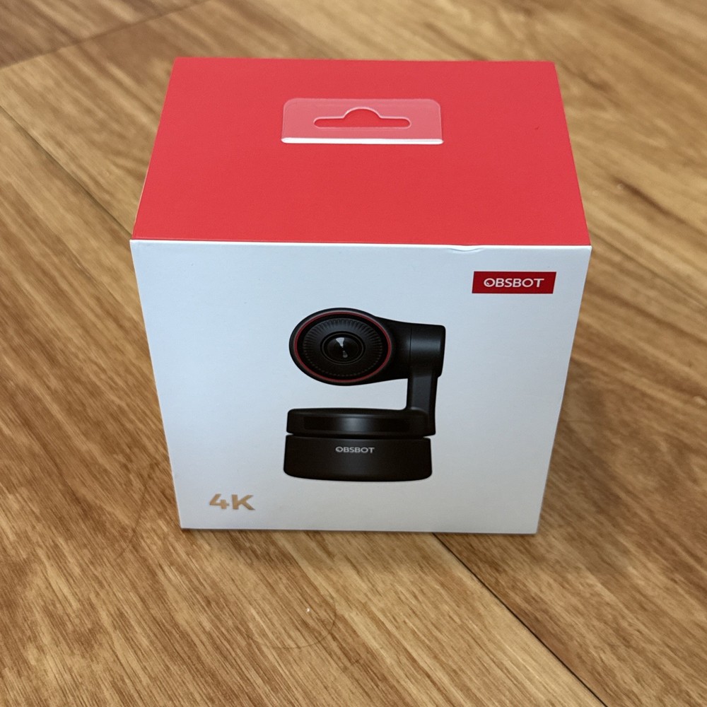 OBSBOT Tiny 4K Webcam 4K 3840 x 2160 Pixel Stand