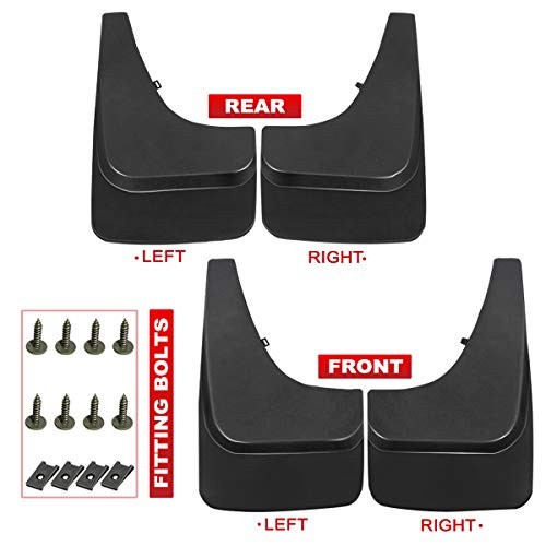 Splash Guards Mud Flaps Mudflaps Replacement for Chevrolet Trailblazer 2002