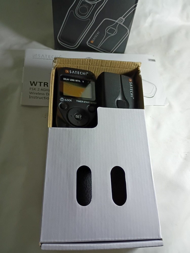 Satechi Wireless Digital Timer Remote WTR-TX WTR-RX 2.4GHz