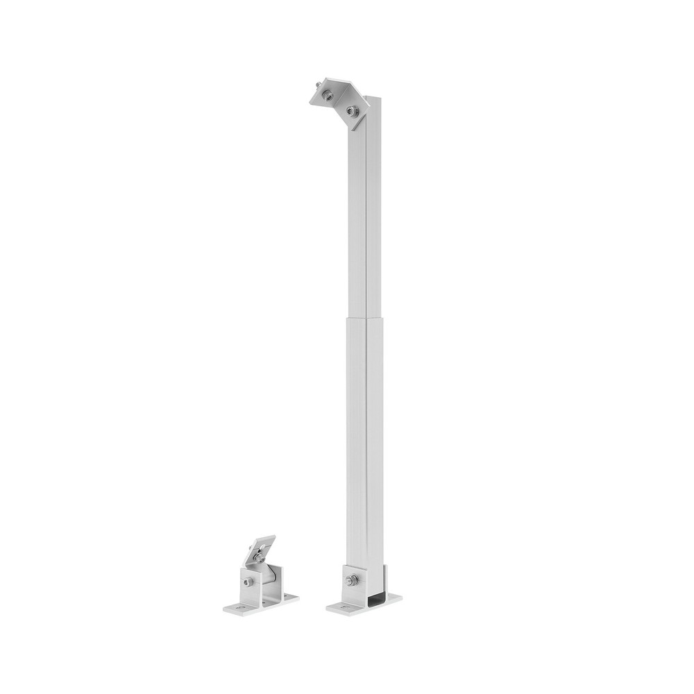 2-Pack Adjustable Solar Panel Mounting Brackets for RVs, Roofs, and Floors