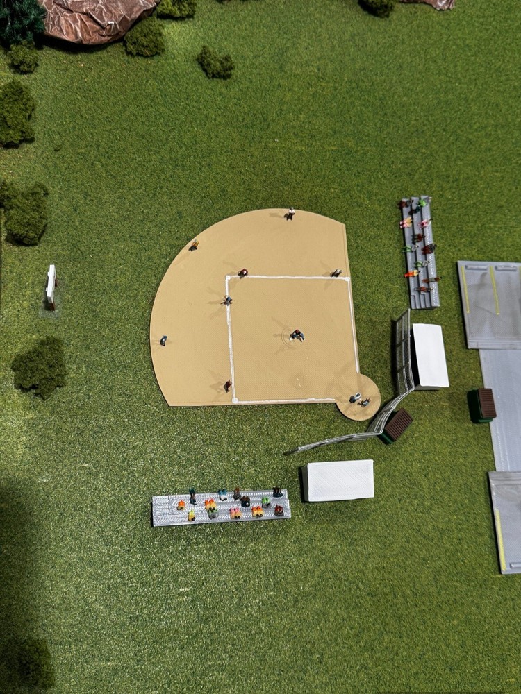 N Scale Baseball Kit