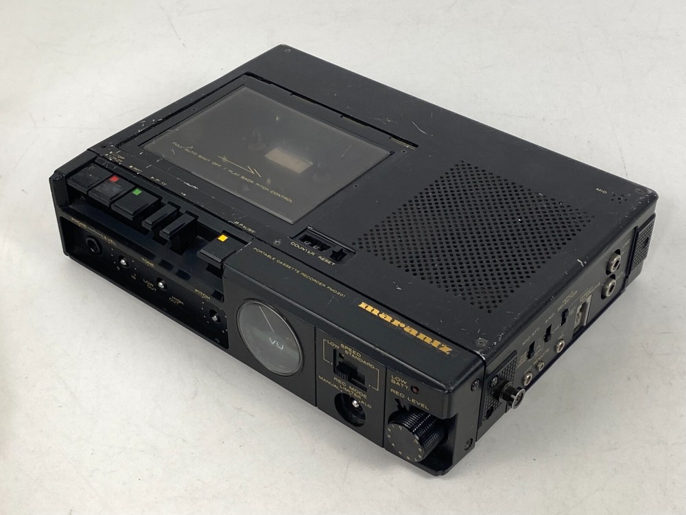Marantz PMD201 Portable Cassette Recorder Player