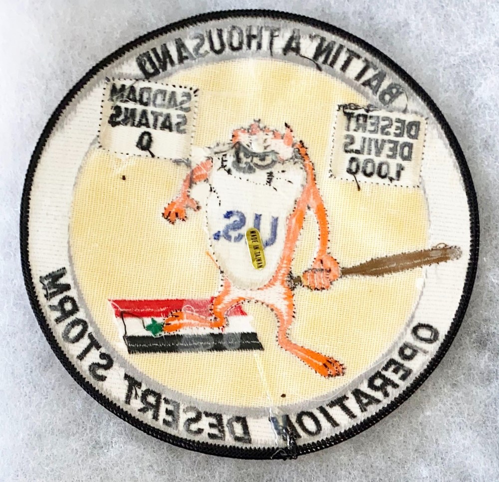 Operation Desert Storm Battin A Thousand Tazz Squadron Patch