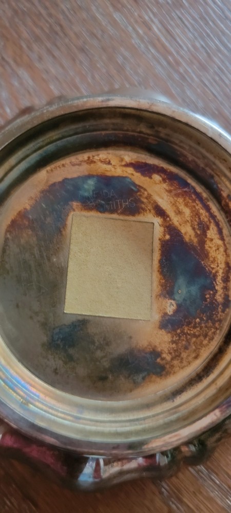 ONEIDA Silversmiths Silver Plated Candy Dish Bowl Scalloped Vintage 5"