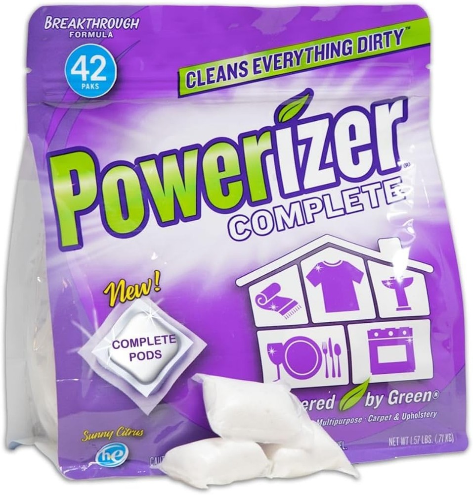 plete Multipose Cleaning Pods - Plant and  Based