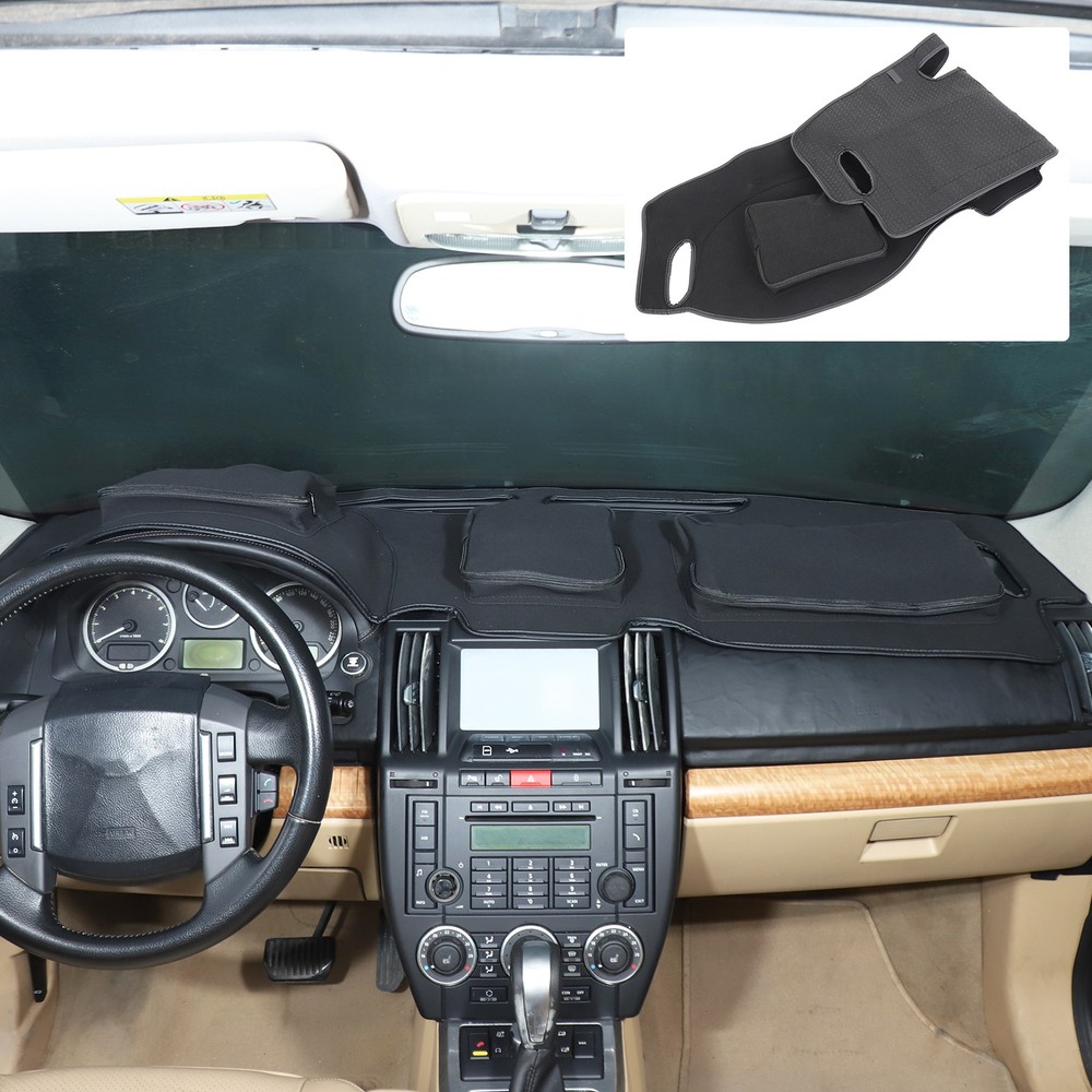 Dashboard Sunscreen Mat Dashboard Mat W/Storage Bag For Freelander 2 2007-2012