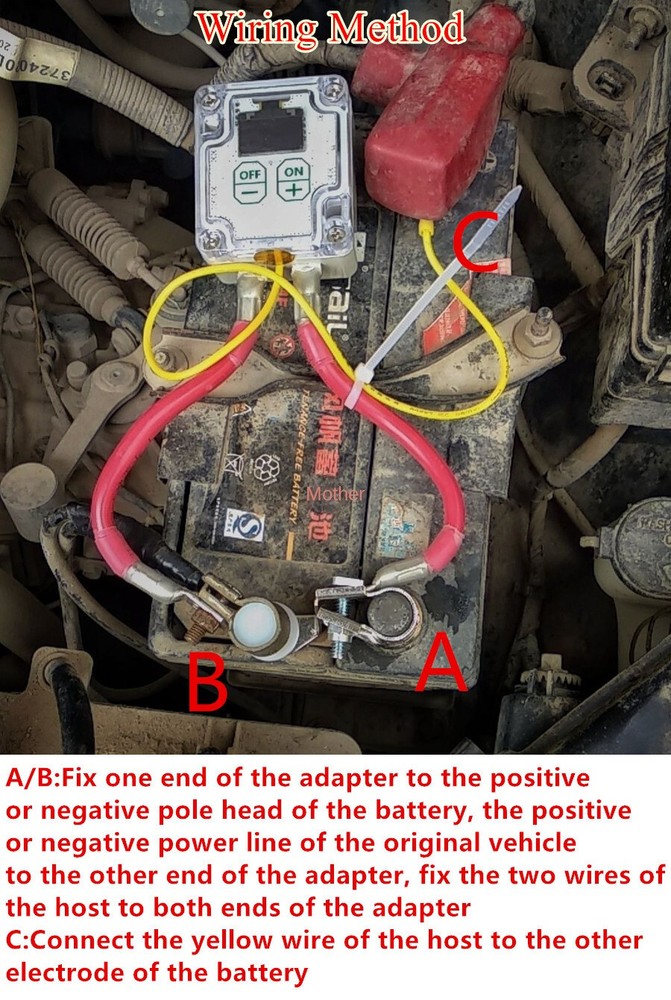 Remote Control Car Battery Disconnect Power Cut Off Master Kill Switch Isolator