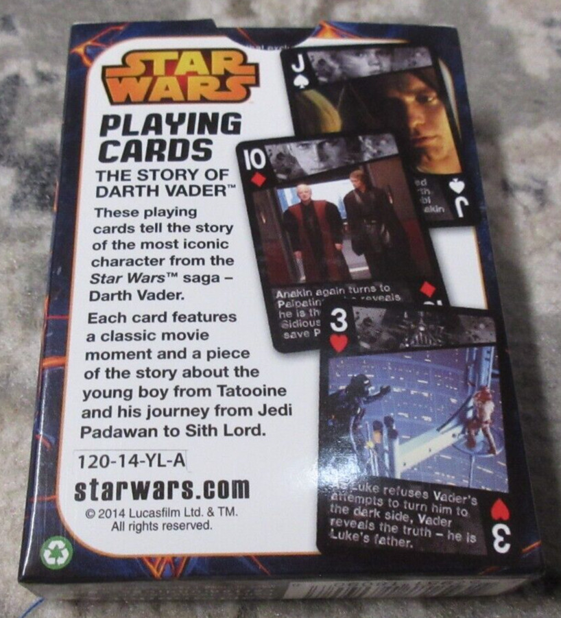 Darth Vadar Card Case and Playing Cards