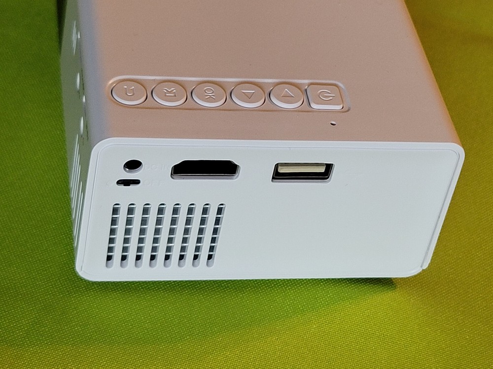 LED Projector M100 The Most-Efficient High Resolution Tested & Working. AS IS