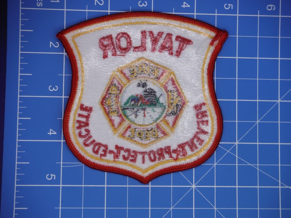 Taylor Michigan Fire Department patch