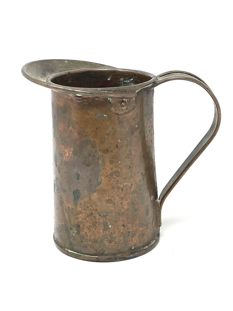 Antique Copper Pitcher 1 Pint