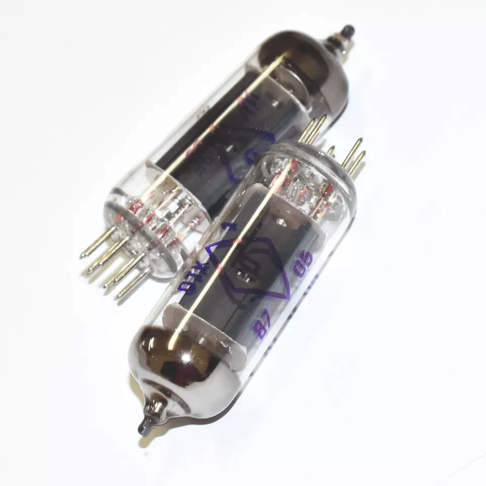 6C4P-EV 6Ц4П-ЕВ soviet Rectifier Tubes 6Z4 EZ90 6Z31 Strong Matched PAIR