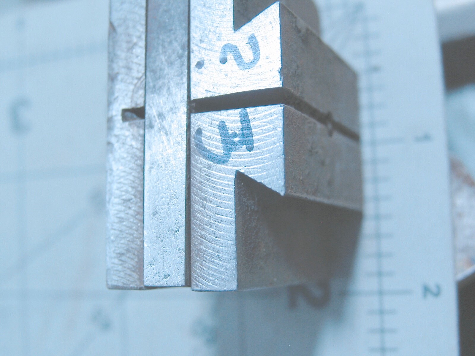 One #? Die for J.A RICHARDS or Multiform Benders with 0.95" Bevel