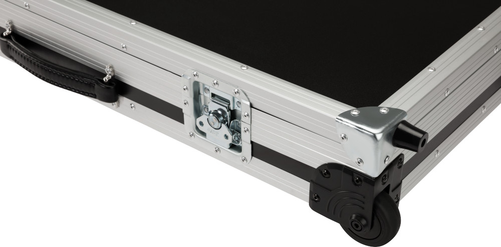 Fender CEO Flight Case with Wheels Black/Silver