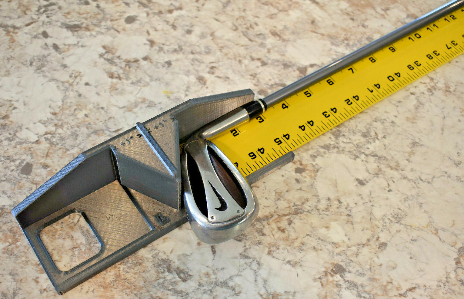 Golf Club Length & Swing Weight Balance Scale Fitting Tool - Measurement Fitting