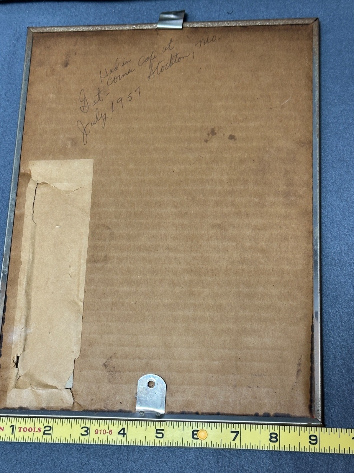 Vintage Royal Crown Cola Mirror Thermometer Wall Hanging Retro 1950s Advertising