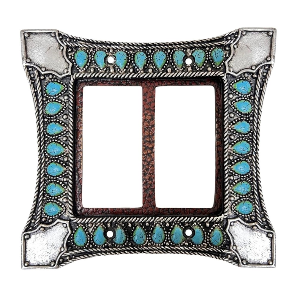 Double Rocker Decorative Switch Wall Plate