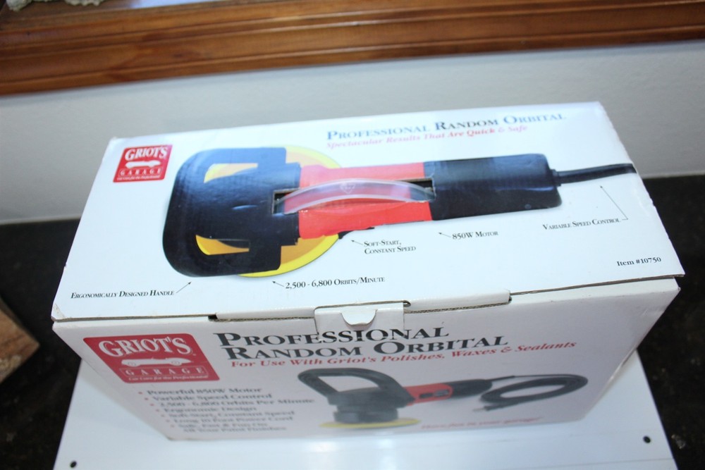 Professional Random Orbital Buffer Polisher 850W Motor Variable Speed