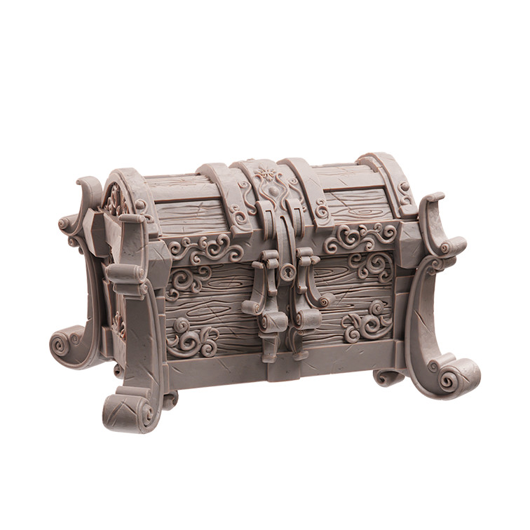 Treasure Chest Pack – 10 Resin 3D Printed 32mm D&D Tabletop RPG Terrain Set